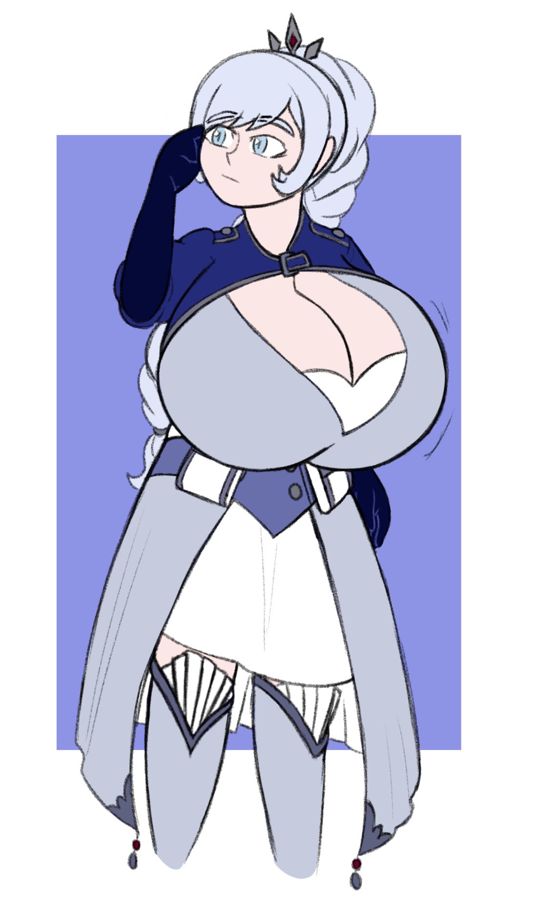 Weiss Schnee (Rwby) Rule 34 Image
