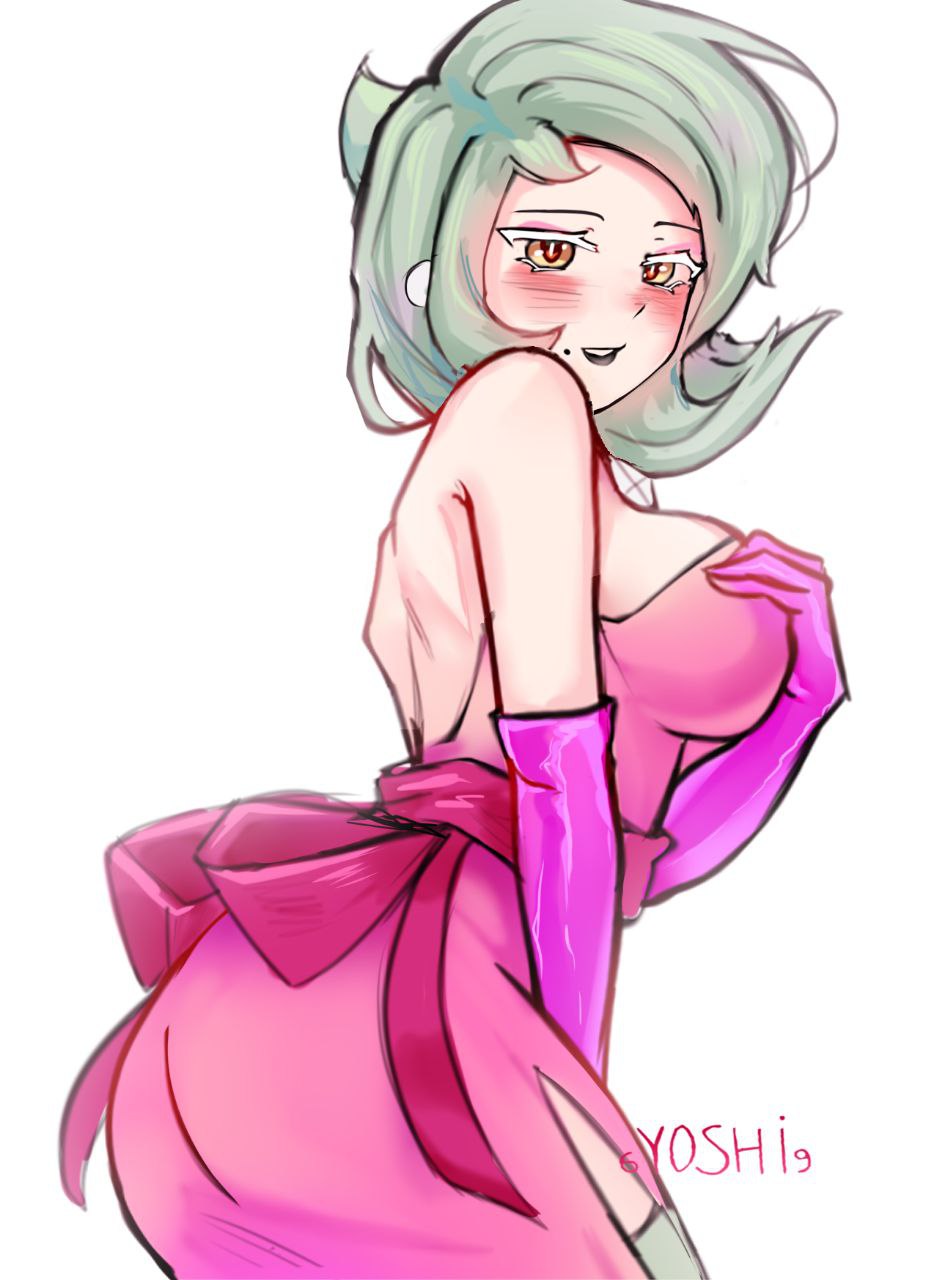 6yoshi9, brawl stars, dress, female, gloves, lola (brawl stars), ribbon, tagme