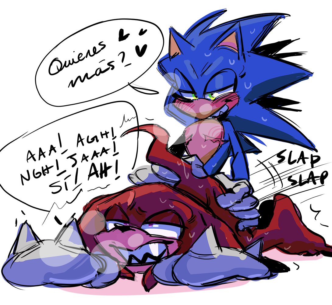 anal_sex anthro anthro_only gay gay_sex heart knuckles_the_echidna male_only no_humans sonic_(series) sonic_the_hedgehog sonknux tail_grab yaoi