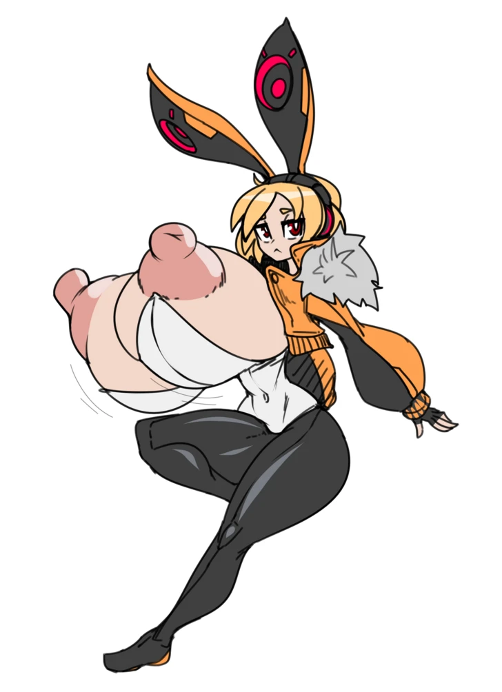 areola areolae big_breasts big_nipples bimbo blonde_hair breasts breasts_out bunny_ears bunny_girl bunny_suit bunnygirl bunnysuit bursting_breasts cleavage disgaea disgaea_5 disgaea_rpg exposed_nipples future_usalia gigantic_areola gigantic_areolae gigantic_breasts gigantic_nipples huge_areola huge_areolae huge_breasts huge_nipples hyper_areola hyper_areolae hyper_breasts hyper_nipples large_breasts lewdreaper looking_at_viewer nipples nippon_ichi_software tight_clothing tights usalia_(disgaea)