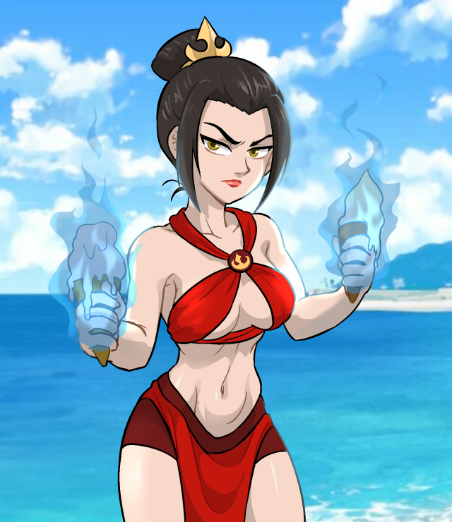 1girls angry annoyed annoyed_expression armpits asian_female athletic_female avatar_the_last_airbender azula bare_shoulders beach bikini blue_fire blue_sky breasts centinel303 cleavage clothing crown eyeshadow female female_only fire fire_nation firebending ice_cream ice_cream_cone light-skinned_female looking_at_viewer medium_breasts melting_ice_cream nickelodeon only_female outdoors princess resting_bitch_face royalty sidelocks skirt skorts sky sky_background solo solo_female summer swimsuit tied_hair topknot tropical_setting yellow_eyes