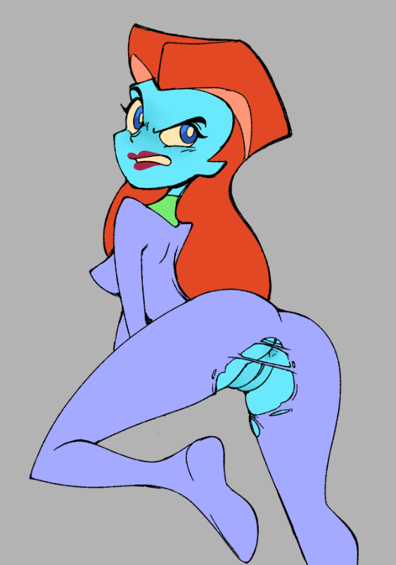 2d alien alien_girl angry angry_face anus blue-skinned_female blue_skin buzz_lightyear_of_star_command chipposter disney disney_channel mira_nova pussy torn_bodysuit torn_clothes torn_clothing