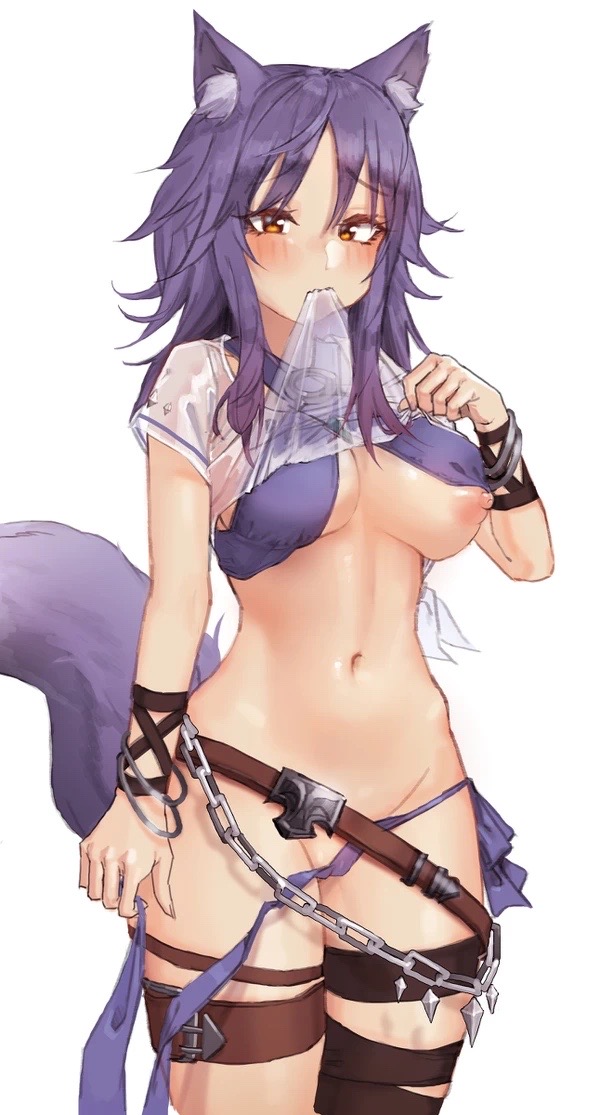 1girls, bikini, female, female only, flashing, makoto (princess connect!), princess connect!, princess connect! re:dive, solo