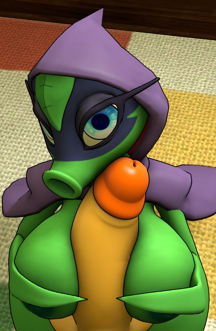 3d 3d_(artwork) anon big_breasts big_penis breasts bsitting cape cape_only f_ramir3z green_body green_hair green_shadow_(pvz) green_skin human_on_plantie light_blue_eyes peashooter_(pvz) penis_on_face plant plant_girl plant_humanoid plantie plants_vs_zombies plants_vs_zombies:_heroes pov_eye_contact