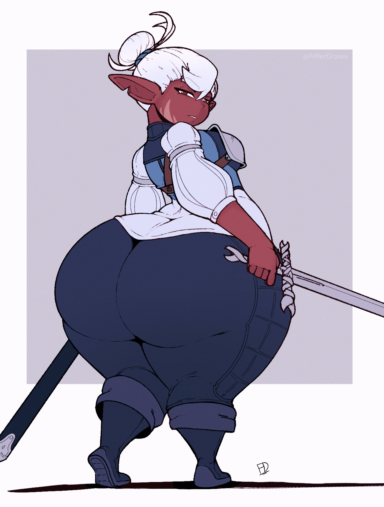 ass, big ass, bubble ass, bubble butt, fiffer, huge ass, tagme