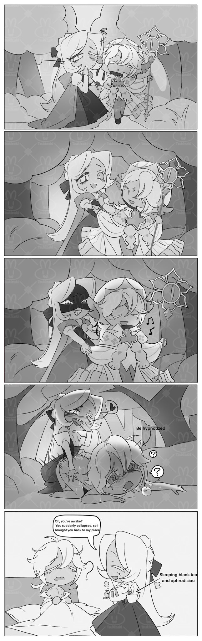?, ❤️, 1boy, 1boy1futa, 1boy1girl, 1futa, 1futa1boy, 1futanari, 1girl1boy, 2boys, after anal, after fellatio, after sex, aphrodisiac, aphrodisiac tea, being raped, being undressed, bl, black eyebrows, black eyelashes, blush, blushing at partner, blushing face, blushing female, blushing male, bow, bow in hair, bowtie, boylove, breathing, breathing heavily, closed eyes, clothed, clothed female, clothed female clothed male, clothed female nude male, clothed male, clothed male clothed female, clothed sex, clothes, clothes pull, clothes removal, clothes removed, clothing, comic, comic page, completely nude, completely nude male, cookie run, cookie run braverse, cookie run kingdom, dark face, dialogue, english text, evil grin, evil smile, female, female dom, female dominated, female dominating, female dominating male, female domination, female/male, femdom, femshadow milk cookie, forced yaoi, freaky, futa, futa on male, futadom, gay, gay anal, gay domination, gay male, gay sex, gb, gem on chest, gem on forehead, girlboy, grin, grinning, grinning at partner, hair ribbon, hair tie, hair tied, hair tied back, hair ties, half down half up, half up braid, hetero sex, heterosexual, holding, holding ass, holding blanket, holding butt, holding hand, holding hands, holding hips, holding mouth, holding mouth open, holding object, holding staff, homosexual, homosexual female, homosexual male, homosexual sex, hot breath, hypnosis, hypnosis sex, hypnotic eyes, hypnotic visor, hypnotized sex, in forest, iris42932931, lady in azure (shadow milk cookie), long dress, long hair, long hair female, long hair male, male, male dom, male dominated, male dominating, male dominating male, male domination, male sub, male submission, male/female, male/male, maledom, maledom/malesub, malesub, mark on forehead, markings, markings on body, monochrome, naked, naked male, no color, no colour, nude male, nude male clothed female, on bed, open mouth, pastel blue(cookie run), pure vanilla cookie, rape, raped by enemy, raped by friend, raped by futa, raped male, ribbon, ribbon in hair, saliva, saliva on face, sex, sex from behind, shadow milf cookie, shadow milk cookie, shape shifter, shapeshift, shapeshifter, shapeshifting, sharp teeth, short hair, short hair male, singing, sleeping naked, sleeping sex, sleeping tea, smirk, smirking, smirking at partner, snake pupil, snake teeth, straight, straight sex, submissive, submissive male, sweat, sweatdrop, sweating, sweaty, sweaty body, tsukizaki2025, white eyebrows, white eyelashes, white hair, white hair female, yaoi