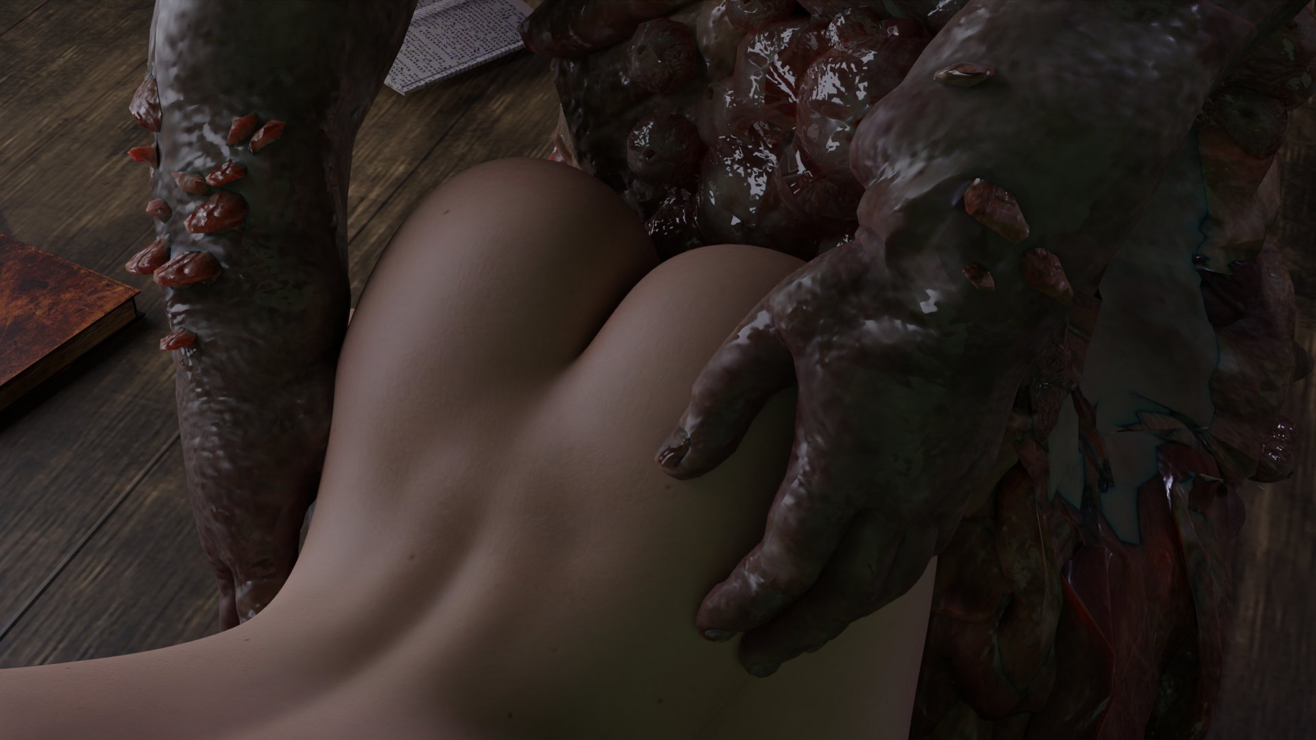 1boy, 1girls, 3d, areolae, ass, beastlyjoe, bloater (the last of us), breasts, doggy style, duo, ellie (the last of us), ellie williams, faceless female, faceless male, female, from behind, fungus, human, humanoid, infected, interspecies, male, male penetrating, male penetrating female, male/female, monster, monster on female, naughty dog, nude, penetration, penile, penile penetration, penis, penis in pussy, pussy, sex, slim, sony corporation, straight, the last of us, the last of us 2, thick thighs, vaginal penetration