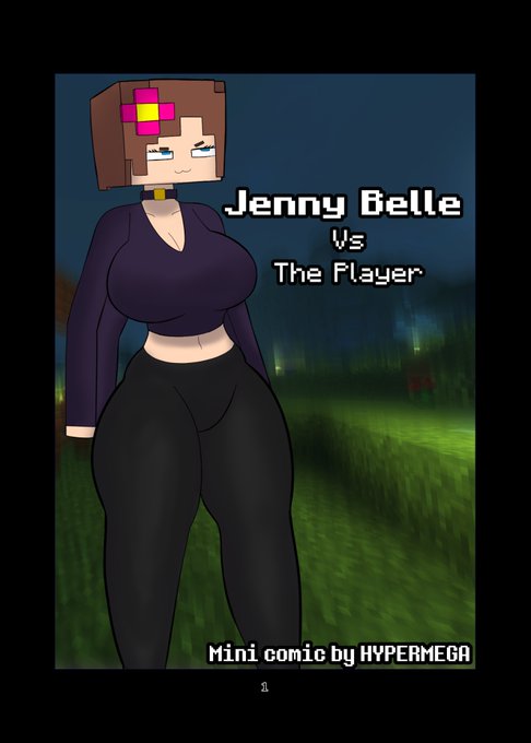 1girls bell_collar big_ass big_breasts choker cleavage clothing female_focus horny_female huge_ass huge_breasts human human_female humanoid hypermega jenny_belle_(slipperyt) minecraft outside short_hair tagme thick_thighs tight_clothing