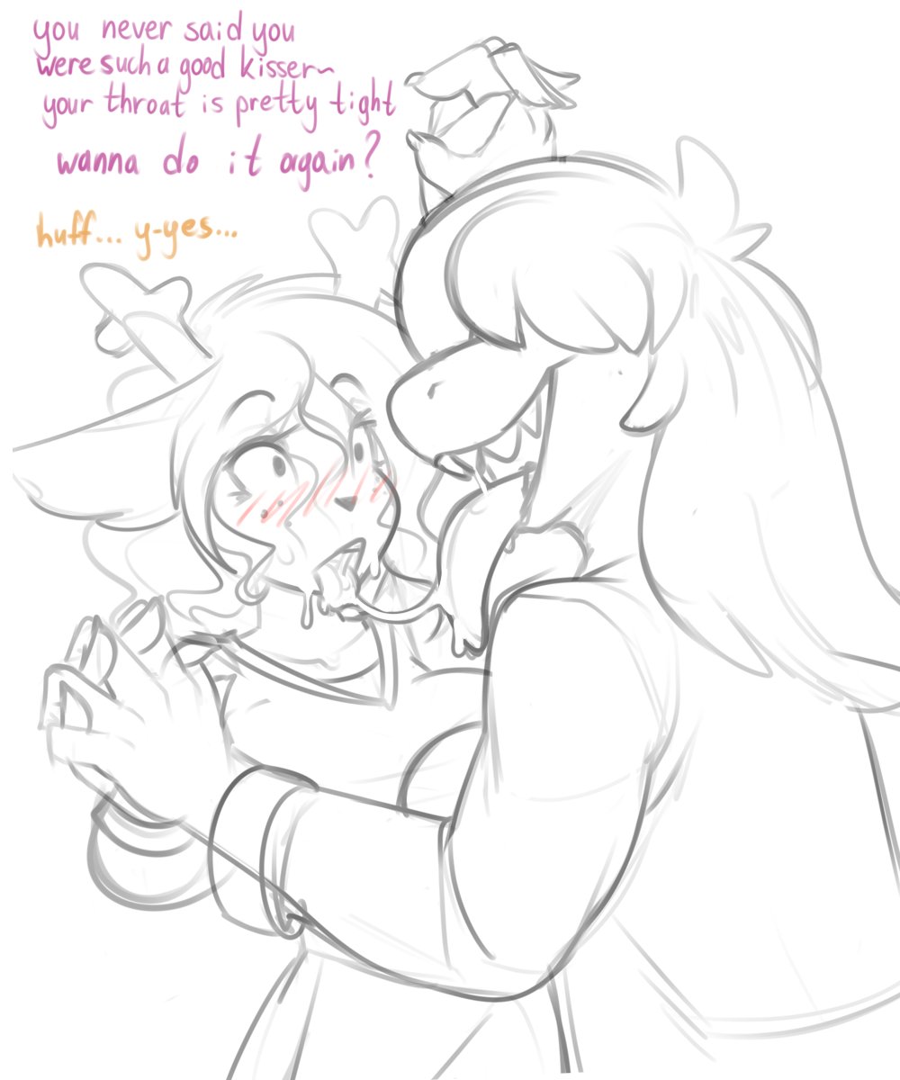 2girls, deltarune, dialogue, drooling, elzzombie, female, kissing, lesbian, making out, monochrome, noelle holiday, saliva, sketch, susie (deltarune), tagme, text, tomboy, undertale (series), yuri