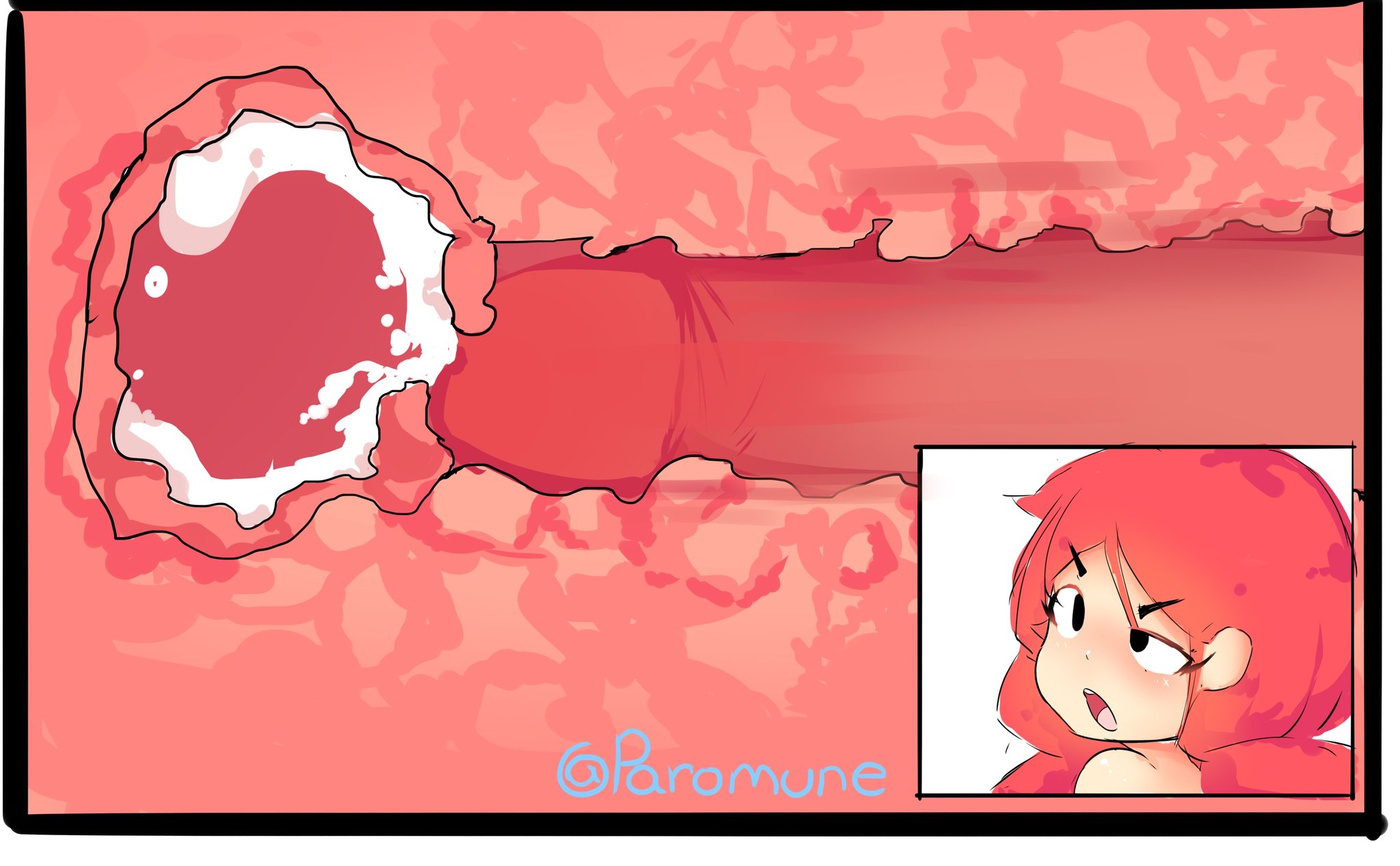 1girls, brawl stars, cum, cum in pussy, cum inside, female, jessie (brawl stars), male, open mouth, paromune, penetration, penis, pussy, vaginal penetration