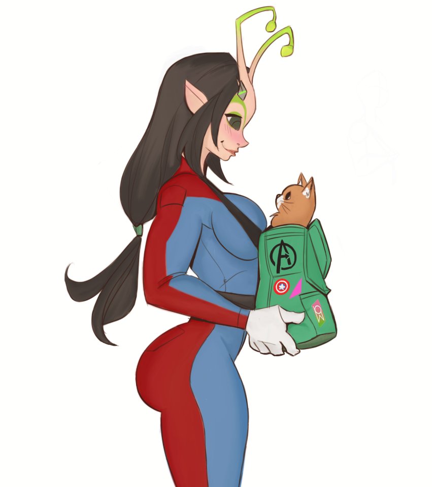 ass ass_focus big_ass big_breasts bubble_butt female female_only guardians_of_the_galaxy mantis_(guardians_of_the_galaxy_vol.3) mantis_(marvel) mantis_(marvel_rivals) marvel marvel_rivals thick_thighs wellington_phelippe