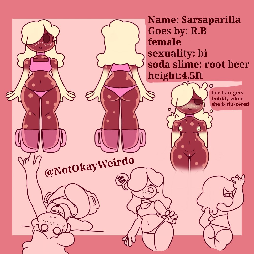 beverage bisexual female goo_creature humanoid hybrid male mug root_beer rootbeer sarsaparilla_(sodabug) soda solo the_soda_bug