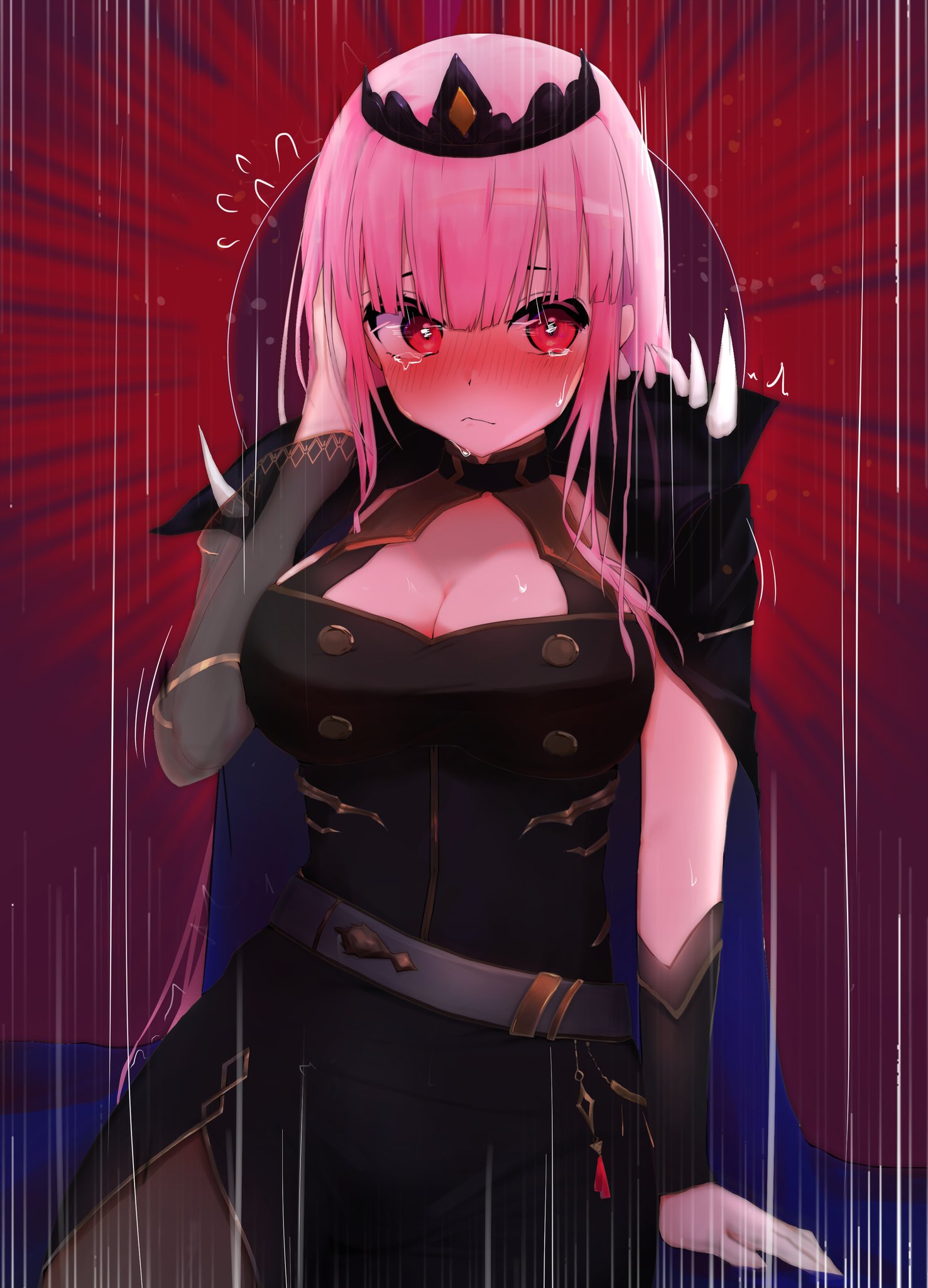 artist request, female, hololive, hololive english, hololive myth, holomyth, mori calliope, tagme, virtual youtuber