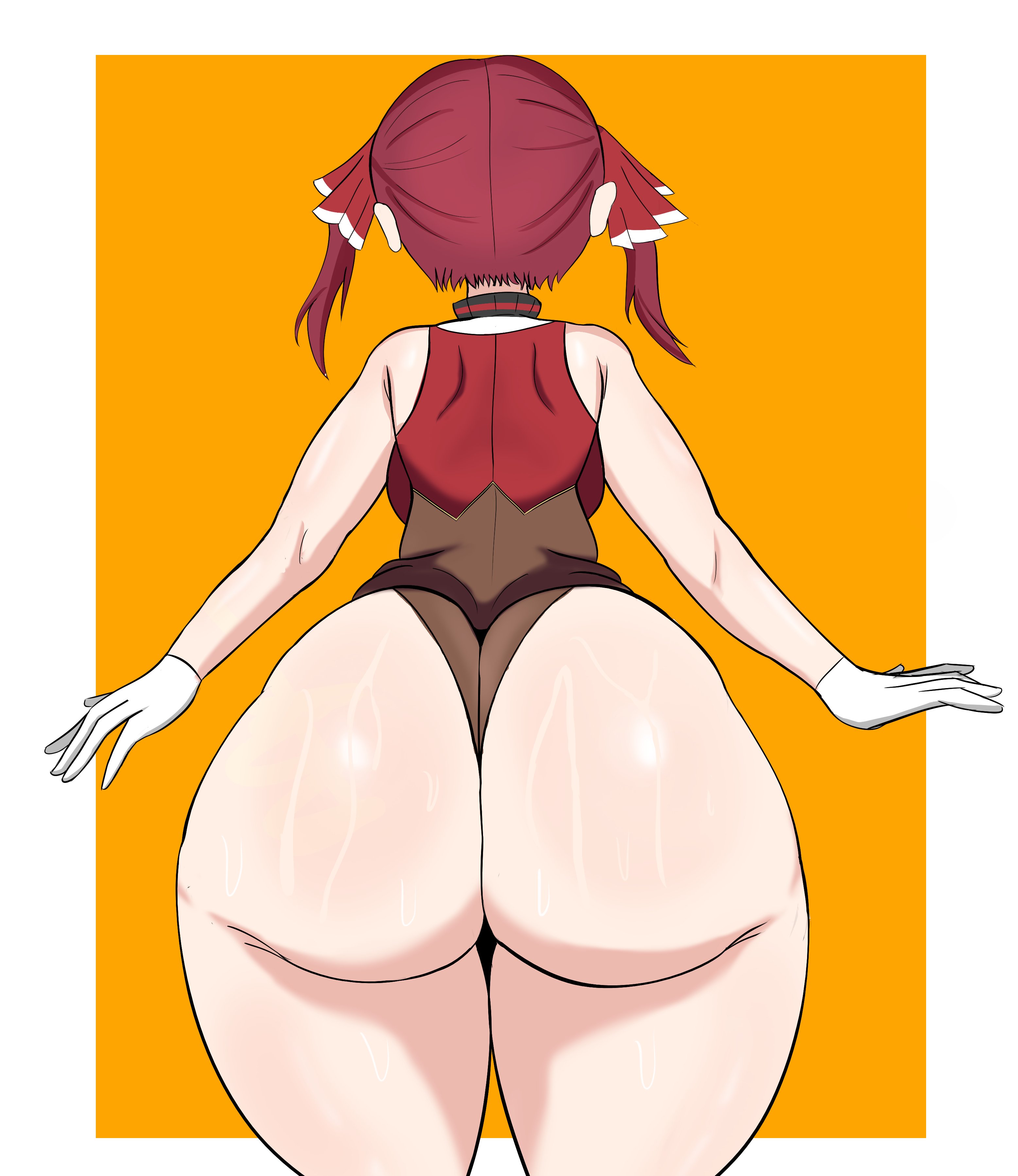 1girls, 2025, ass, big ass, female, female only, hololive, hololive fantasy, hololive japan, houshou marine, huge ass, tagme, telosynth, thick thighs, thighs, virtual youtuber