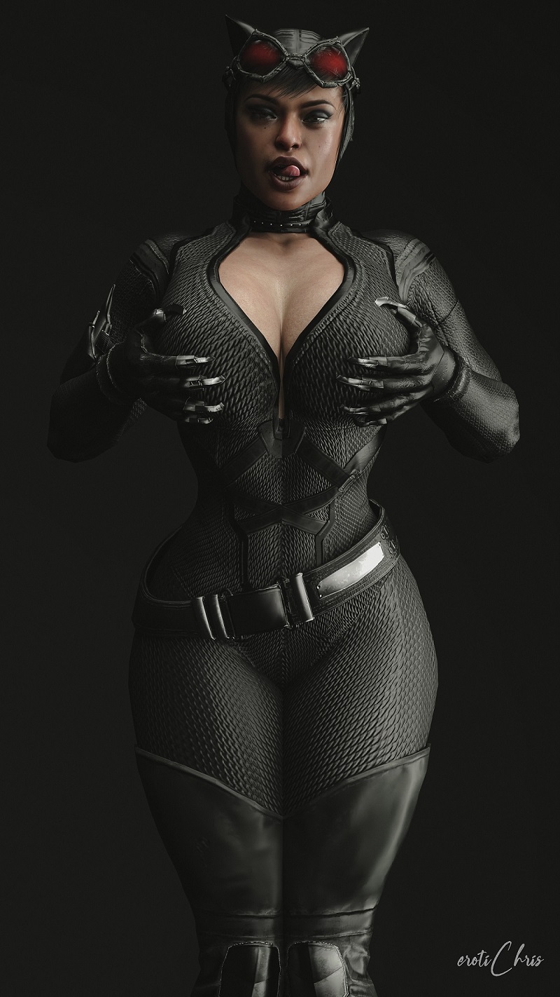 1girls, 3d, 3d (artwork), ass, batman (series), big breasts, bodysuit, breasts, bubble ass, bubble butt, busty, catwoman, catwoman (injustice), cga3d, cleavage, curvaceous, curvy, curvy female, curvy figure, dc, dc comics, erotichris, female, female only, hourglass figure, huge breasts, injustice 2, large breasts, licking own lips, looking pleasured, pinup, pleasure face, pose, posing, seductive, seductive look, selina kyle, sensual, solo, thick, thick thighs, voluptuous, voluptuous female, wide hips