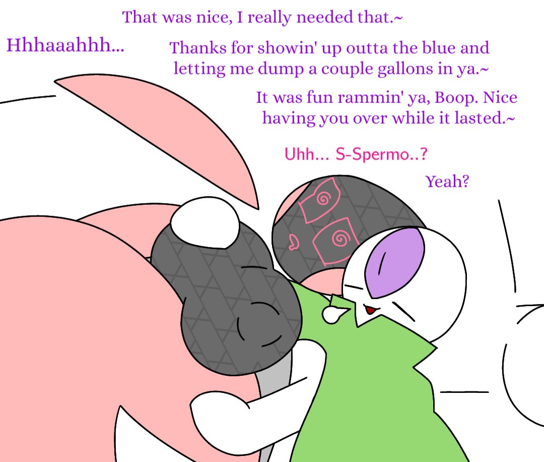 2021 after_sex big_penis boop_(itisspermo) colored comic cum cum_overflow cumflated_belly cumflation ghost guyspermo_(itisspermo) hyper_cumflation inflation itisspermo robot_girl size_difference spermo_(itisspermo)