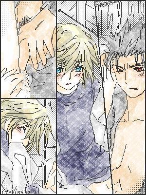 clothing comic fai_d_flowright kurogane tagme tsubasa_chronicle yaoi