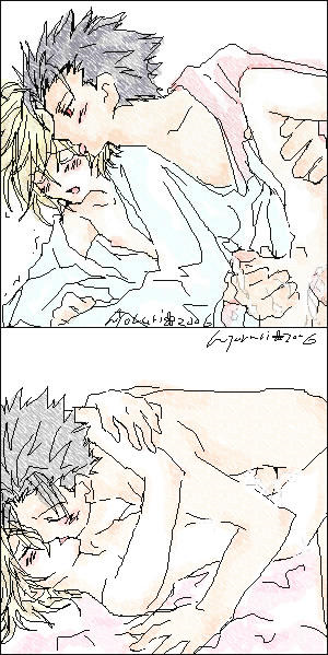 clothing comic fai_d_flowright kurogane tagme tsubasa_chronicle yaoi