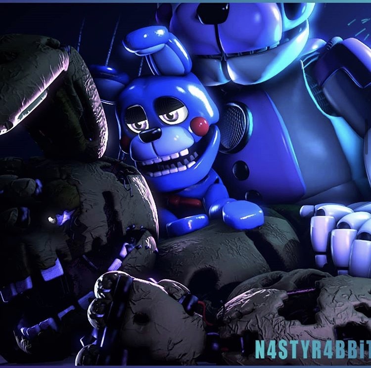 3boys 3d ambiguous_penetration animatronic anthro blue_body five_nights_at_freddy's five_nights_at_freddy's:_sister_location five_nights_at_freddy's_3 from_behind_position funtime_freddy_(fnafsl) gay green_body group group_sex interspecies lagomorph leporid machine male male/male male_only male_penetrated male_penetrating male_penetrating_male mammal multicolored_body n4styr4bbit open_mouth penetration petting pink_eyes puppet_bonnie_(fnafsl) rabbit robot scottgames sex sister_location springtrap springtrap_(fnaf) talking_to_another talking_to_partner threesome trio video_games watermark white_body