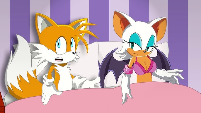 1boy 1girls alcohol cartoon_hook-ups cleavage furry motel rouge_the_bat sega sonic_(series) sonic_the_hedgehog_(series) tagme tails traced winky_dink_media