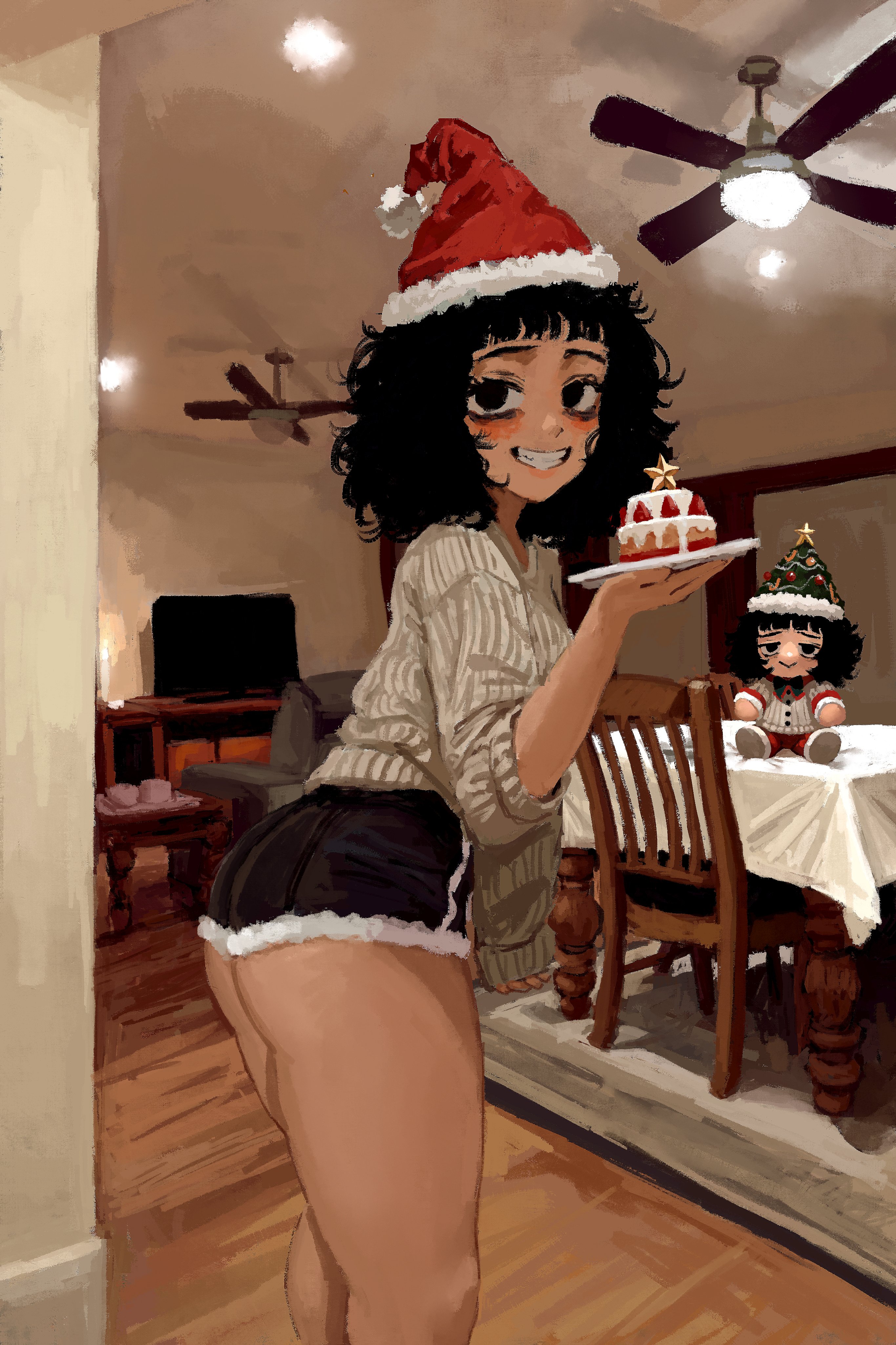 2025, ass, casato, christmas, cute, ellie (casato)