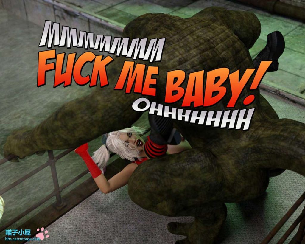 1boy 1girls 3d anthro batman_(series) big_breasts big_penis breasts clown_girl clown_makeup comic crocodile crocodilian daz3d daz_studio dc dc_comics dominant dominant_male domination english_text erect_penis female hair harley_quinn height_difference huge_breasts huge_cock interspecies killer_croc large_penis larger_male long_penis looking_at_partner looking_pleasured male male/female male_anthro/female_human moaning moaning_in_pleasure monster monster_cock naked naughty_face nude nude_male open_mouth penis_in_pussy pleasure_face redrobot3d rough_sex sewer sex size_difference smaller_female submissive submissive_female text thighhighs vaginal_penetration villain