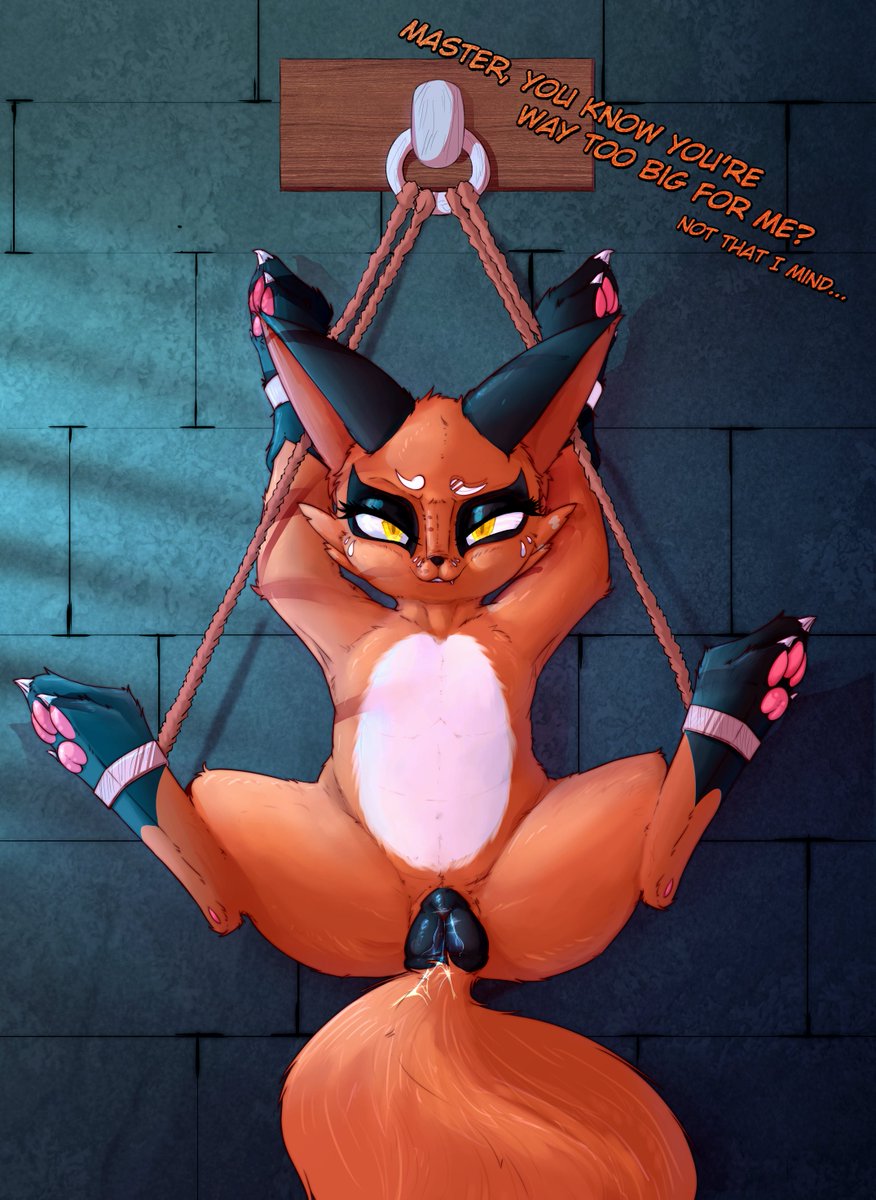 animal_genitalia animal_pussy bondage bondage bound canine_pussy female feral genitals hi_res imminent_sex nickit nintendo pawoo pokémon_(species) pokemon pussy smile smirk smug solo spread_legs spreading video_games