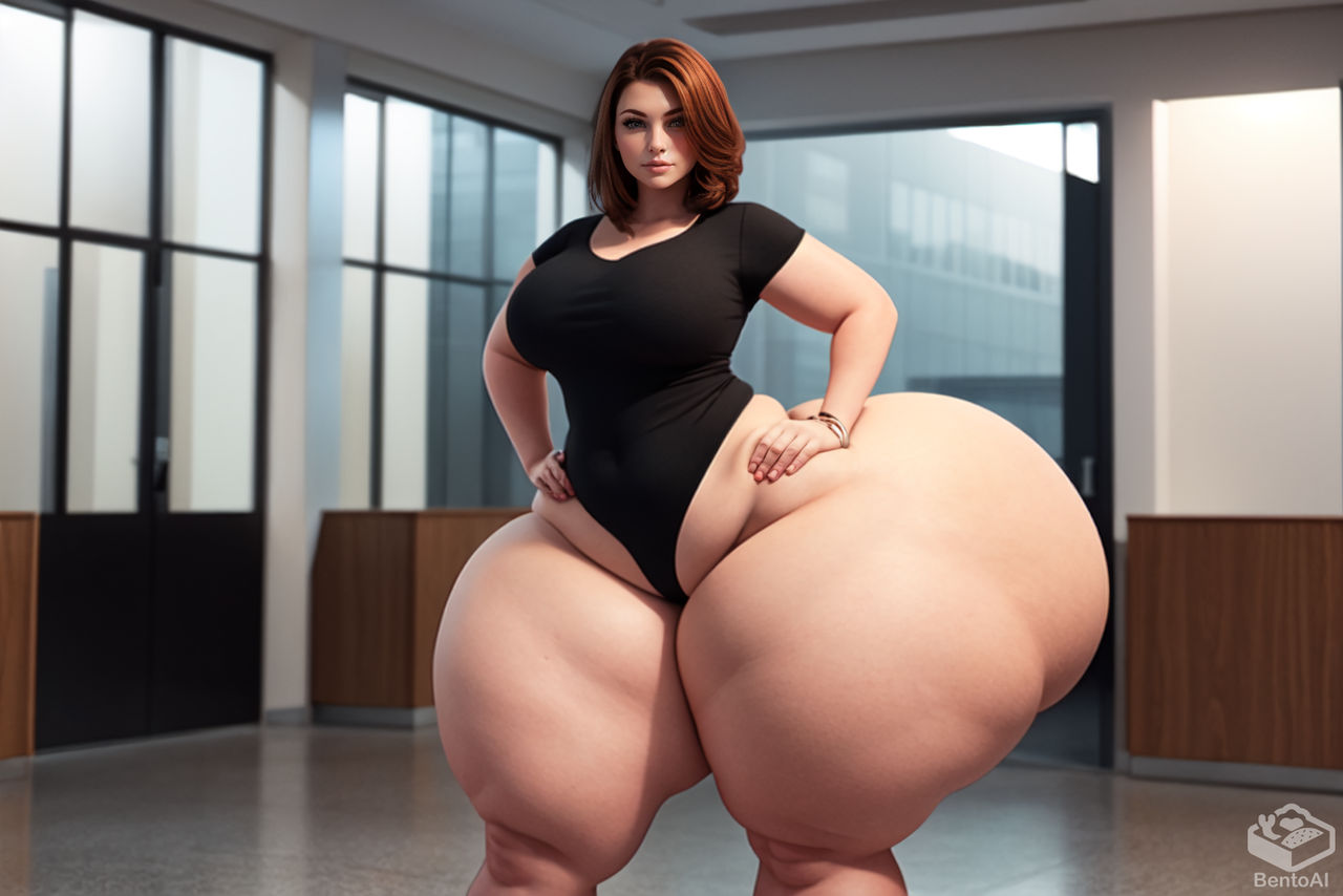 1girls ai_generated bentoai bottom_heavy chubby chubby_thighs female female_only gigantic_ass gigantic_butt hands_on_hips hyper_ass massive_ass massive_butt stable_diffusion standing