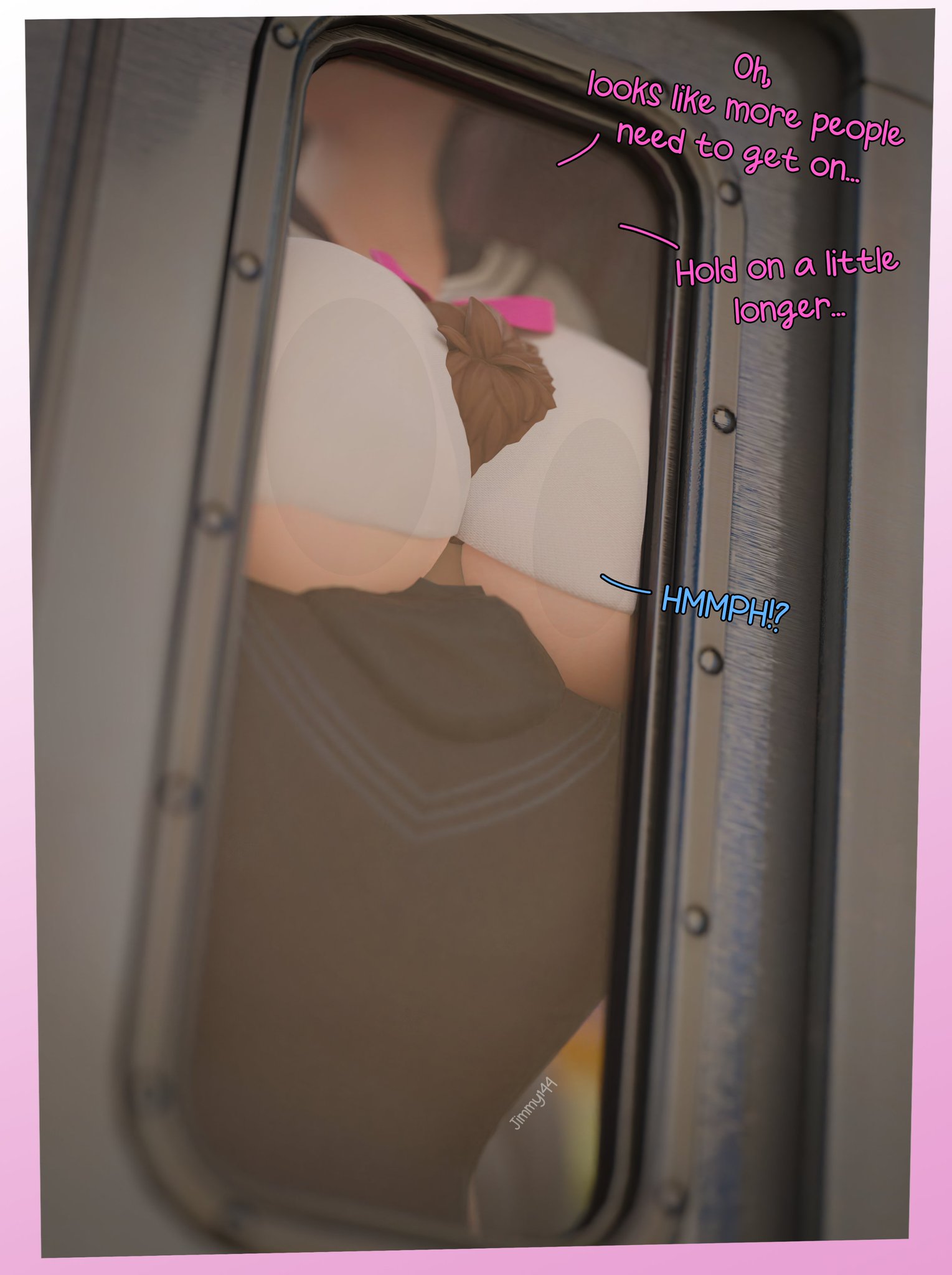 1boy, 1girls, 3d, activision, asian, asian female, ass, between breasts, big breasts, blizzard entertainment, bottom heavy, breast smother, breasts, bust, busty, chest, crowded, curvaceous, curvy, curvy figure, d.va, female, female focus, hana song, hips, hourglass figure, human, jimmy144, korean, korean female, large breasts, legs, light skin, light-skinned female, lips, male, mature, mature female, overwatch, overwatch 2, overwatch league, round ass, round breasts, round butt, school uniform, schoolgirl, schoolgirl d.va, schoolgirl uniform, scrag d.va, slim waist, smothering, thick, thick legs, thick thighs, thighs, top heavy, train, train interior, voluptuous, waist, wide hips
