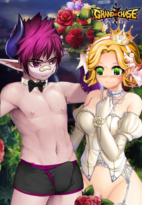 1boy1girl dio_burning_canyon edit grand_chase lire_eryuell