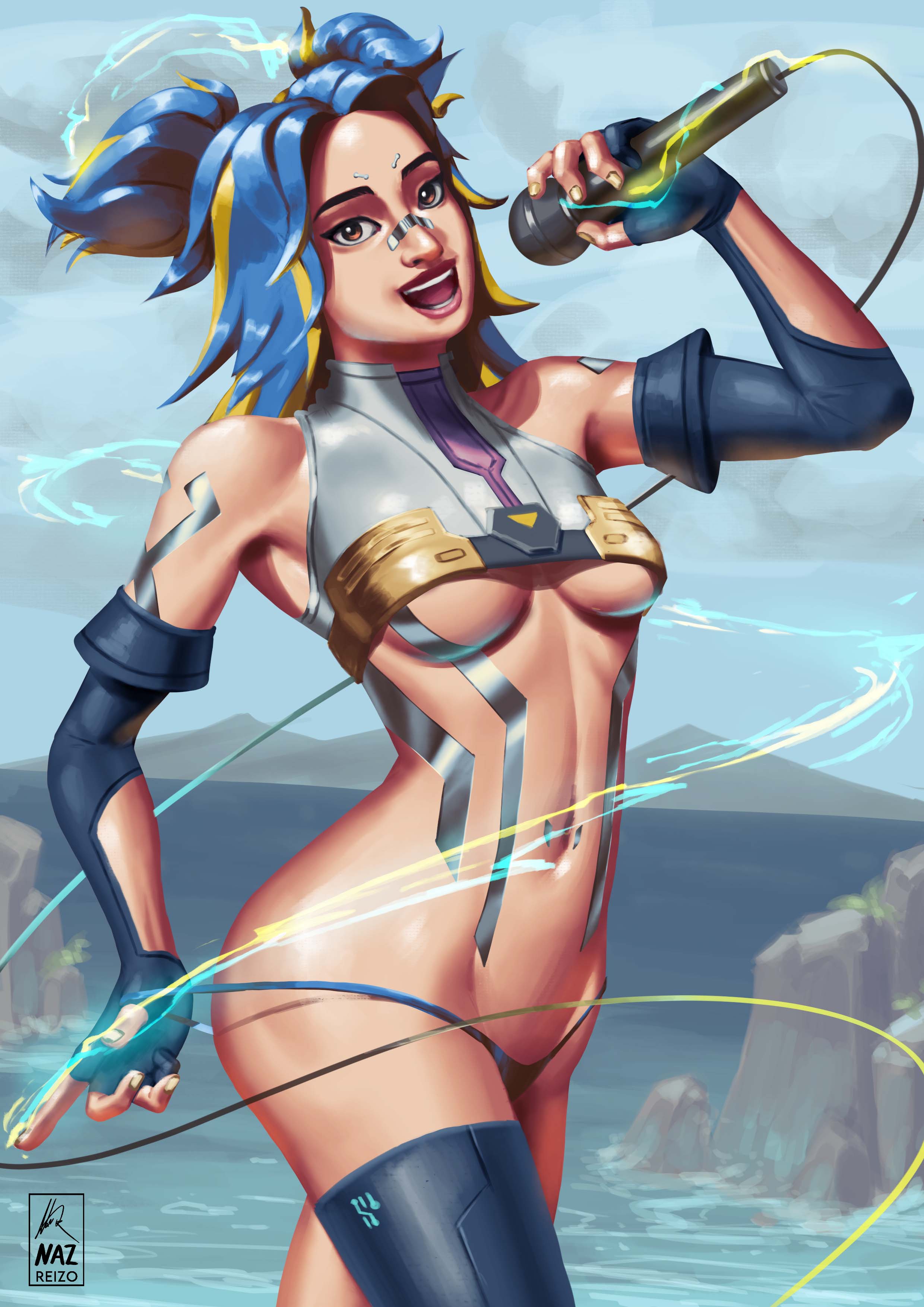 nazreizo (artist), neon (valorant), tagme, valorant