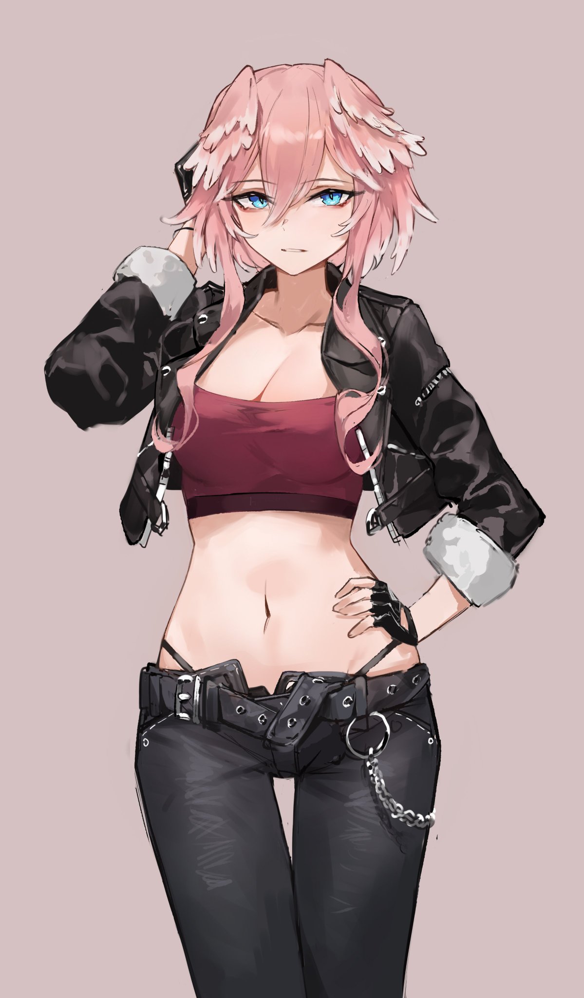 bags under eyes, black panties, eye bags, highleg panties, hololive, hololive japan, holox, korogoro (mago0057), panties, tagme, takane lui, virtual youtuber