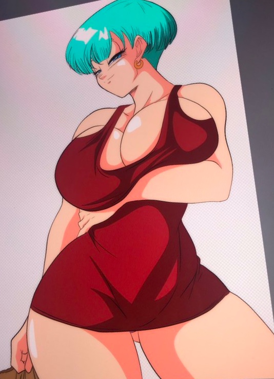 1girls big_breasts breasts bulma_briefs dragon_ball female female_only huge_breasts human human_only nala1588 shounen_jump solo solo_female thick_thighs wide_hips