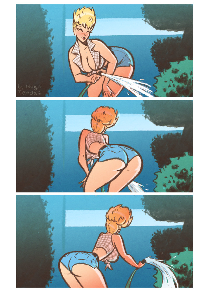 1girls, artist name, ass, badonkadonk, badonkadonks, big ass, blonde hair, booty shorts, breasts, busty, closed eyes, closed eyes smile, clothing, dragon ball, dragon ball super, dragon ball z, female, friday (movie), gilf, hourglass figure, huge ass, huge breasts, hugotendaz, large ass, large breasts, legs, lips, mature, mature female, milf, no bra, panchy, panchy (dragon ball), panchy briefs, parody, short shorts, shorts, shounen jump, thick, thick legs, thick thighs, voluptuous