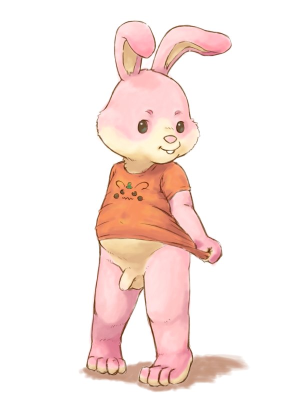 anthro apluss arcade_bunny lagomorph leporid male mammal nintendo solo video_games