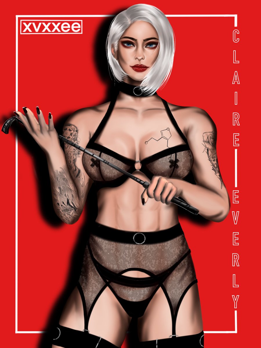 choker claire_everly nopixel tattoos white_hair xvxxee