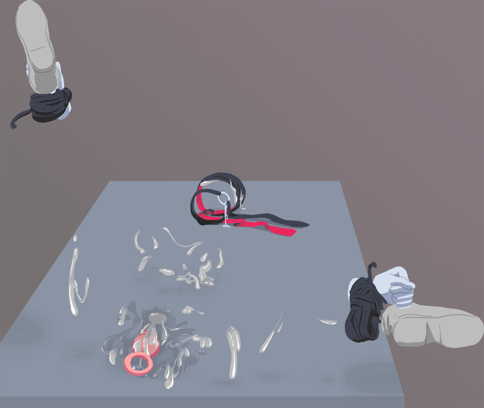 1girls, anal, anal plug, anal training, blindfold, bondage, breasts, bukkake, buttplug, cum, cum drip, cum in pussy, cum inside, cum on body, cum on breasts, cum on face, daki bun run, drooling, female, female only, gag, hagakure tooru (invisible), invisible girl, invisible penis, leaking cum, male, medium buttplug, my hero academia, nude, nude female, penis, pussy, ring gag, spread legs, tooru hagakure, tooru hagakure (invisible), vaginal penetration