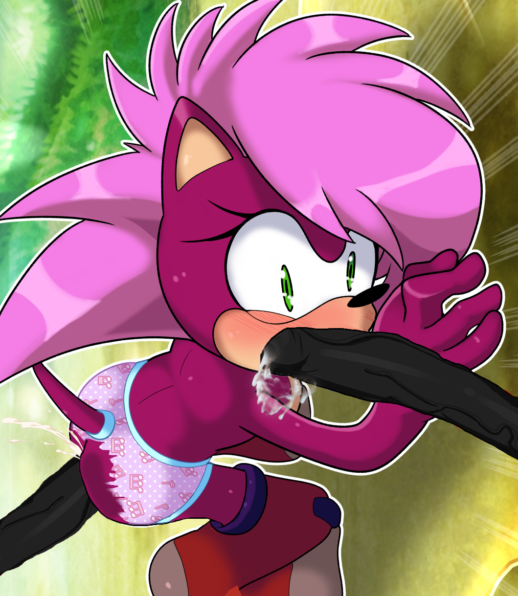 1girls 2boys anal anal_penetration anthro bad_edit big_penis blush bodily_fluids cum disembodied_penis edit erection euf-dreamer eulipotyphlan eyelashes fellatio gangbang green_eyes hedgehog hi_res mostly_nude panties partially_clothed penetration penis pink_body pink_fur pink_hair print_panties ripped_clothing sex shadow_the_hedgehog shocked sonia_the_hedgehog sonic_(series) sonic_the_hedgehog sonic_underground sucking torn_clothes torn_panties trio twitching underwear veiny_penis