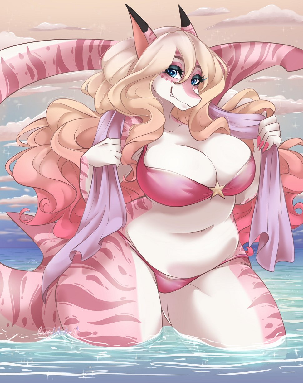 big_breasts breasts bunnywhiskerz female fish shark tagme