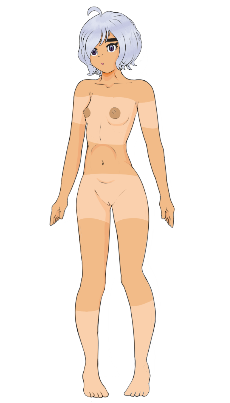 abdomen abdomen_markings blue blue_hair brown brown_skin cobalt_hair colored curly curly_hair cute cute_face deviantart deviantart_link embarrassed embarrassed_expression feet female fullbody girl greek_nose jpg káeli_xyovka_(character) kaybur_(series) la_coroneta_(series) little_tits look look_at_you looking_at_viewer novel_character novela orange orange_body orange_skin original original_character proportionate purple purple_eyes pussy roman_nose sexy shy skyblue_hair solid_color taller_girl tan tan_body tan_skin tanlines tanned tanned_body tanned_female tanned_girl tanned_skin thick_thighs thin thin_female vagina violet violet_eyes