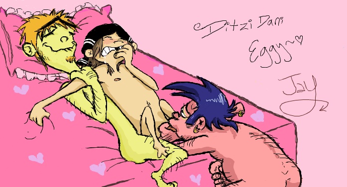 3boys bed cartoon_network ed_(ed_edd_n_eddy) ed_edd_n_eddy edd eddy_(ed_edd_n_eddy) eggy_(artist) gay skinny toony yaoi