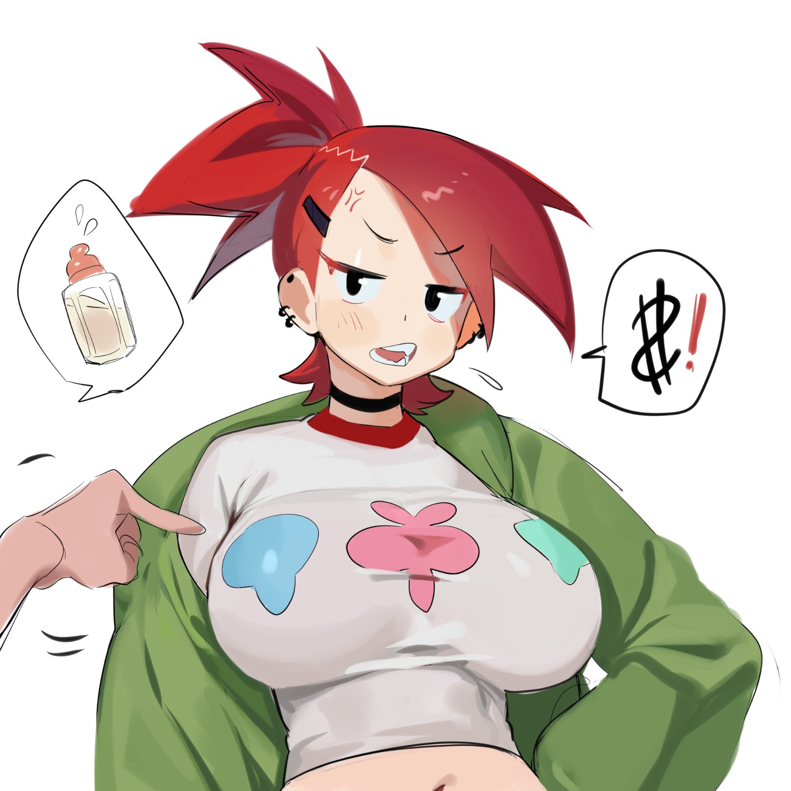 1girls, big breasts, breasts, cartoon network, curvy, female, female only, foster's home for imaginary friends, frankie foster, light skin, light-skinned female, navel, nia (nia4294), perky breasts, thick thighs, wide hips