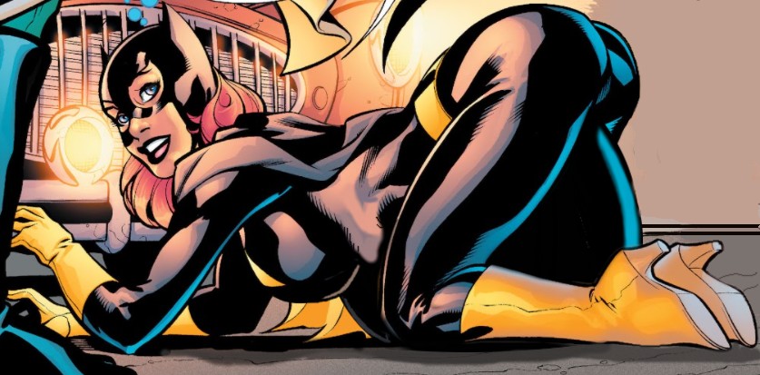 1girls, ass, ass up, barbara gordon, batgirl, batman (series), belly, bent over, big ass, big belly, comic, dc, dc comics, edit, female, jtng23, pregnant, screenshot edit, terry dodson