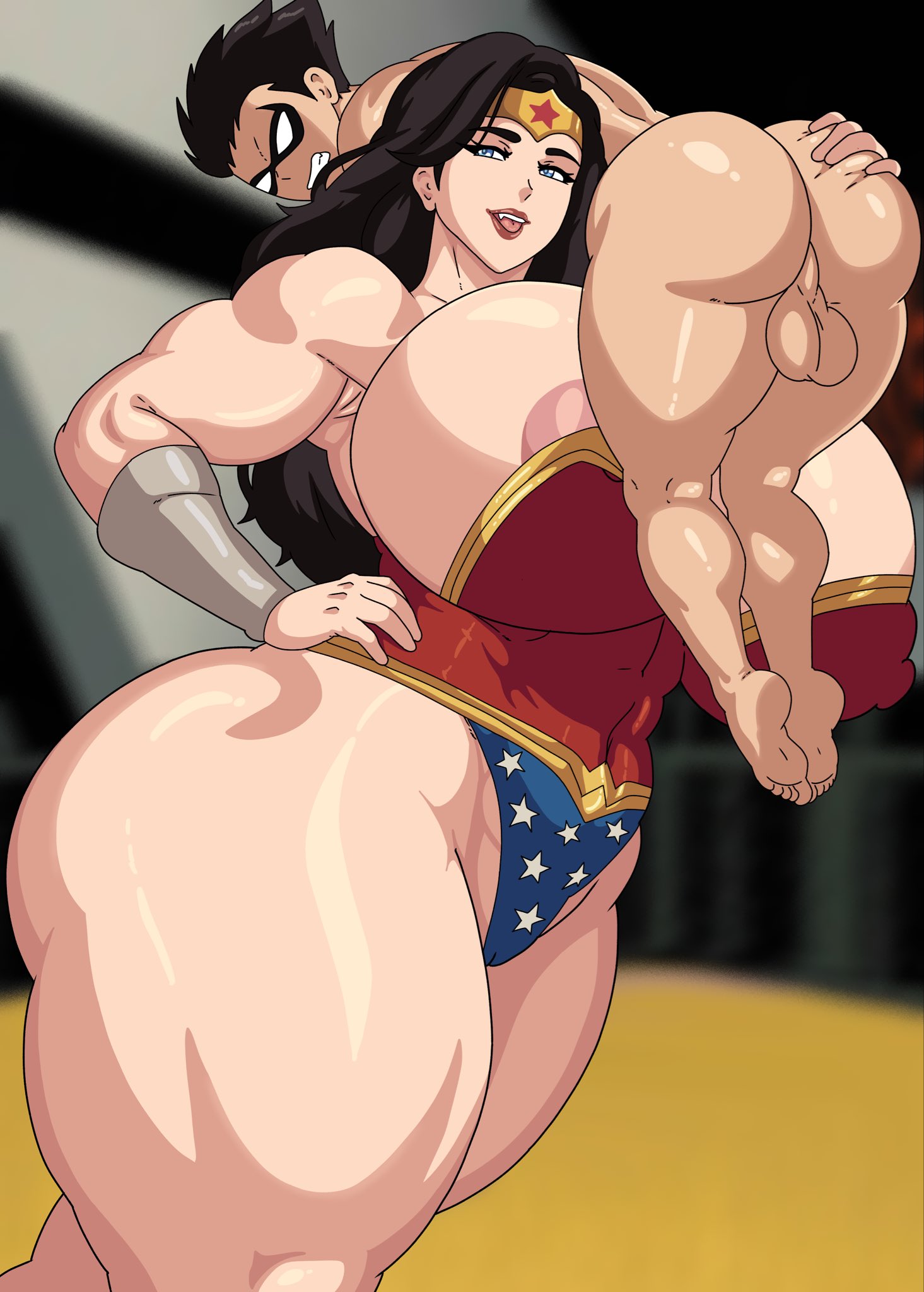 1boy, 1boy1girl, 1female, 1females, 1girl, 1girls, batman (series), dc, dc comics, diana of themyscira, diana prince, female, girl, gohu13, male, robin (dc), solo female, solo girl, tagme, wonder woman, wonder woman (series)