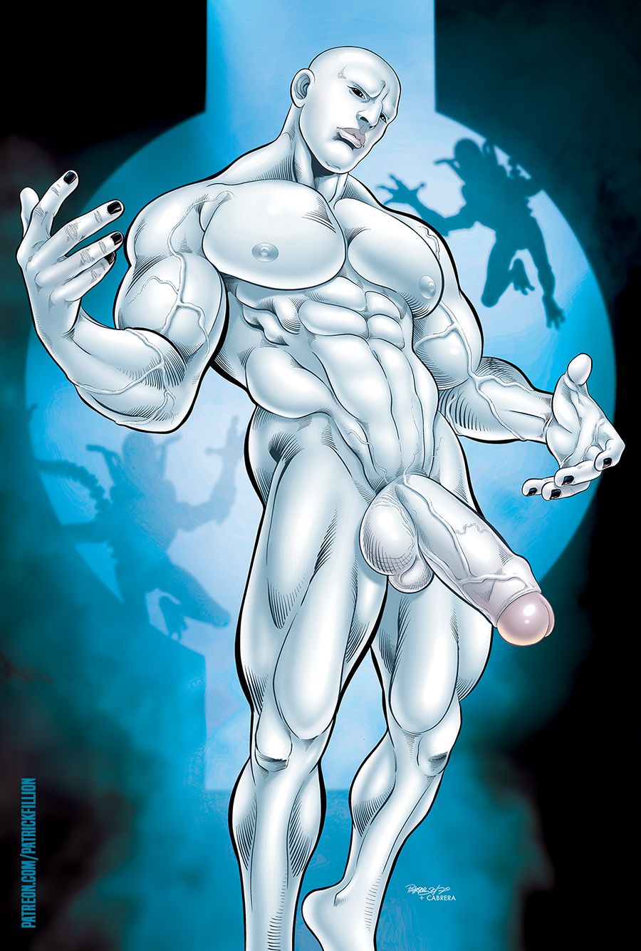 1male abs alien_(franchise) bald big_penis black_eyes engineer male male_focus male_only muscular muscular_male nude patrick_fillion prometheus solo solo_male veiny_muscles veiny_penis white_body white_skin