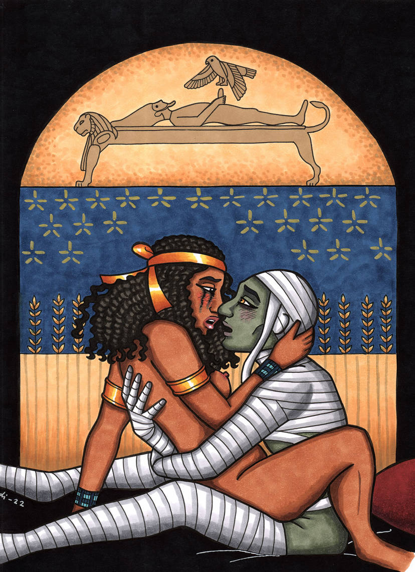 Isis (Egyptian Mythology) Rule 34 Image