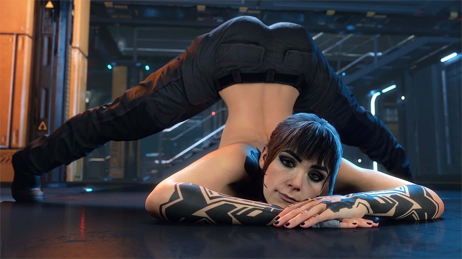 1girls, 3d, bangs, big ass, big breasts, big thighs, black hair, breasts, bust, busty, call of duty, call of duty black ops 7, curvy, curvy figure, emma kagan, female, hips, huge ass, huge breasts, jack-o pose, large ass, large breasts, light skin, light-skinned female, mature, mature female, slim waist, thick, thick hips, thick legs, thick thighs, thighs, treyarch, waist, wide hips, word2