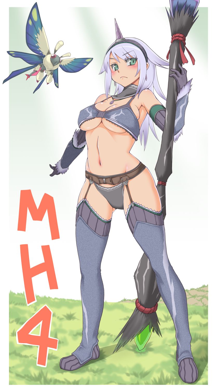 kirin_(armor) monster_hunter oroshi_kirin_(armor) panties senbei_(avocadochaya) thighhighs underwear