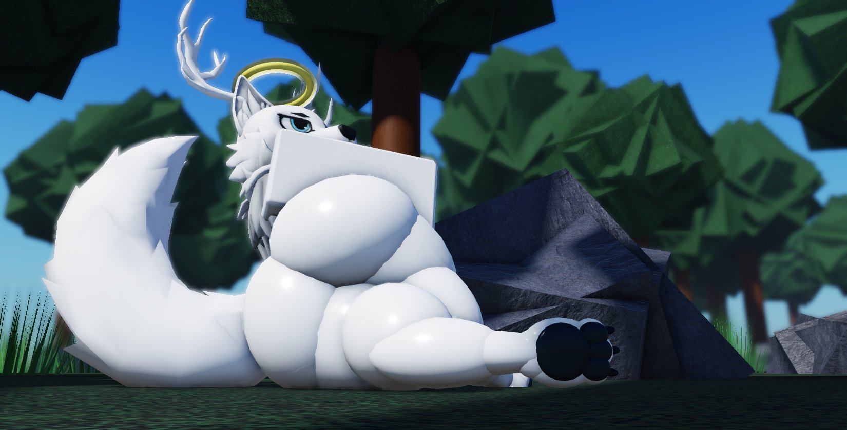 3d, female, furry, roblox, robloxian, tagme, willie piv