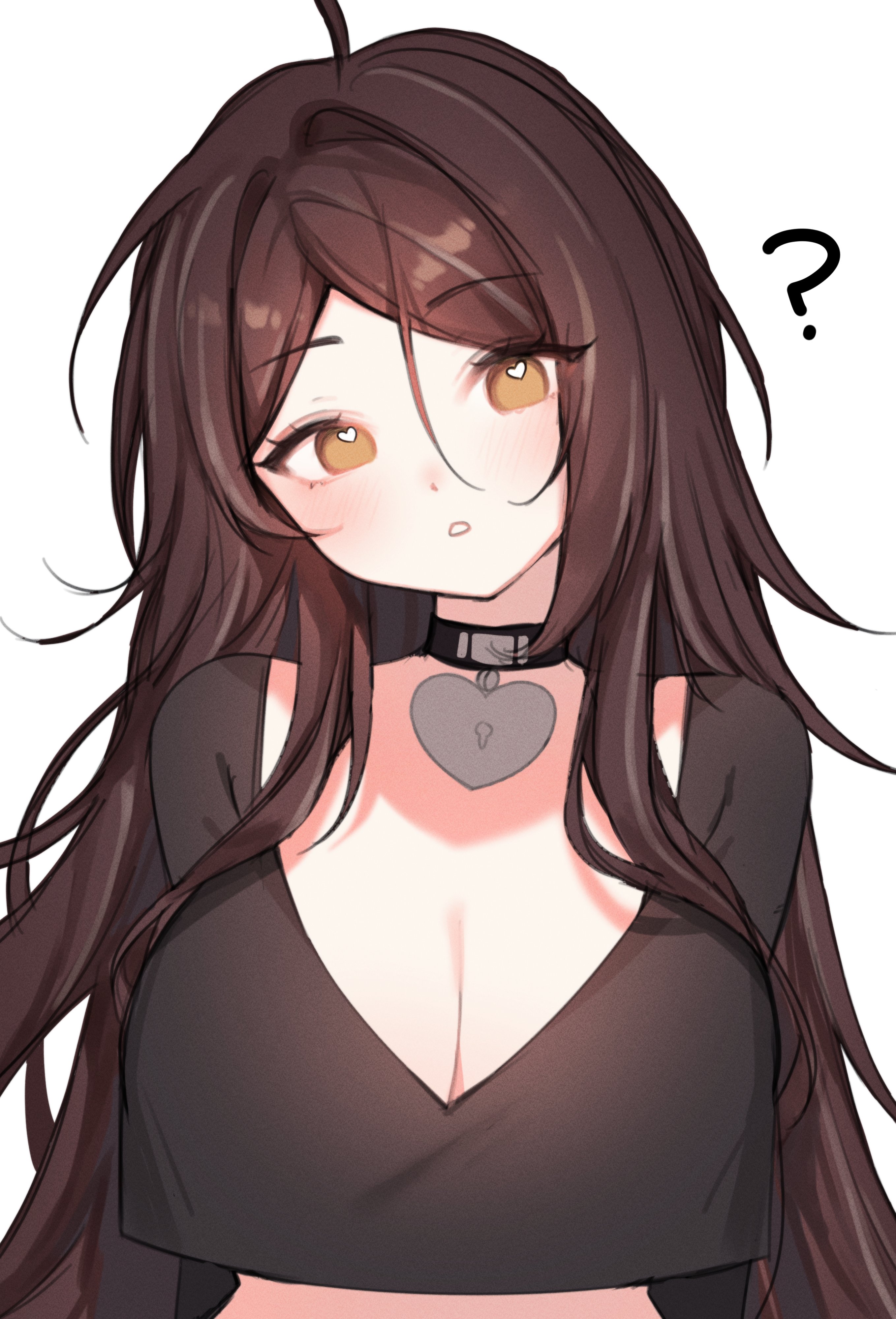 1girls, 2d, big breasts, breasts, cleavage, digital media, female, female only, large breasts, light skin, light-skinned female, original, sky (skyaboveme), skyaboveme, solo, virtual youtuber